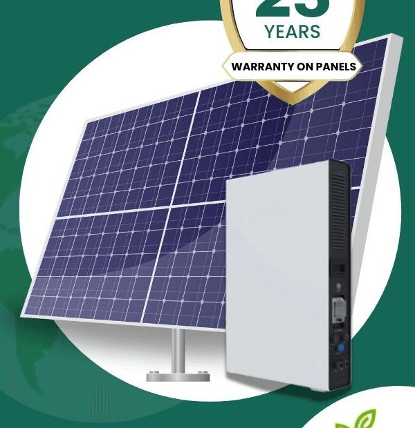 Home solar battery installation