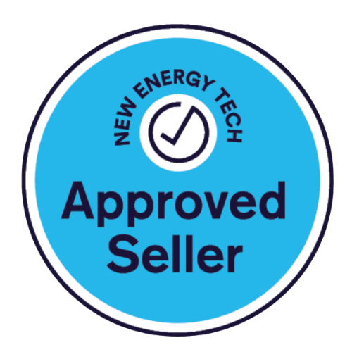 New Energy Tech Approved Seller Logo