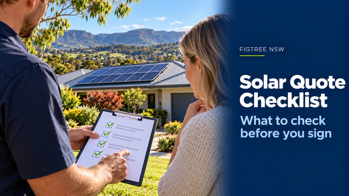Solar Batteries in Wollongong: 2026 Costs, Rebates and Sizing