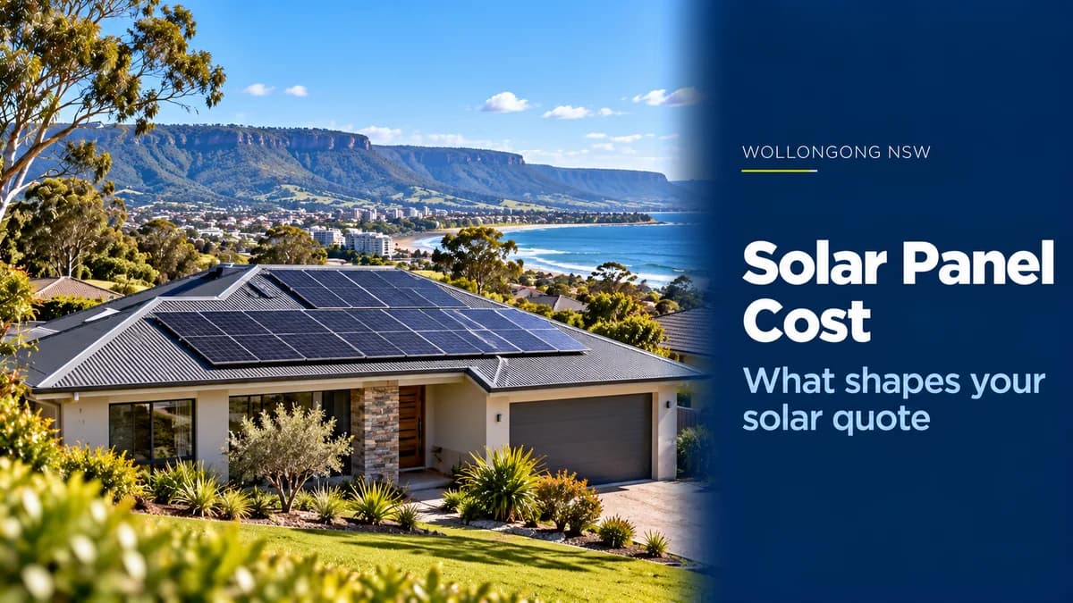 Comparing Solar Quotes in Figtree: What a Good Quote Shows