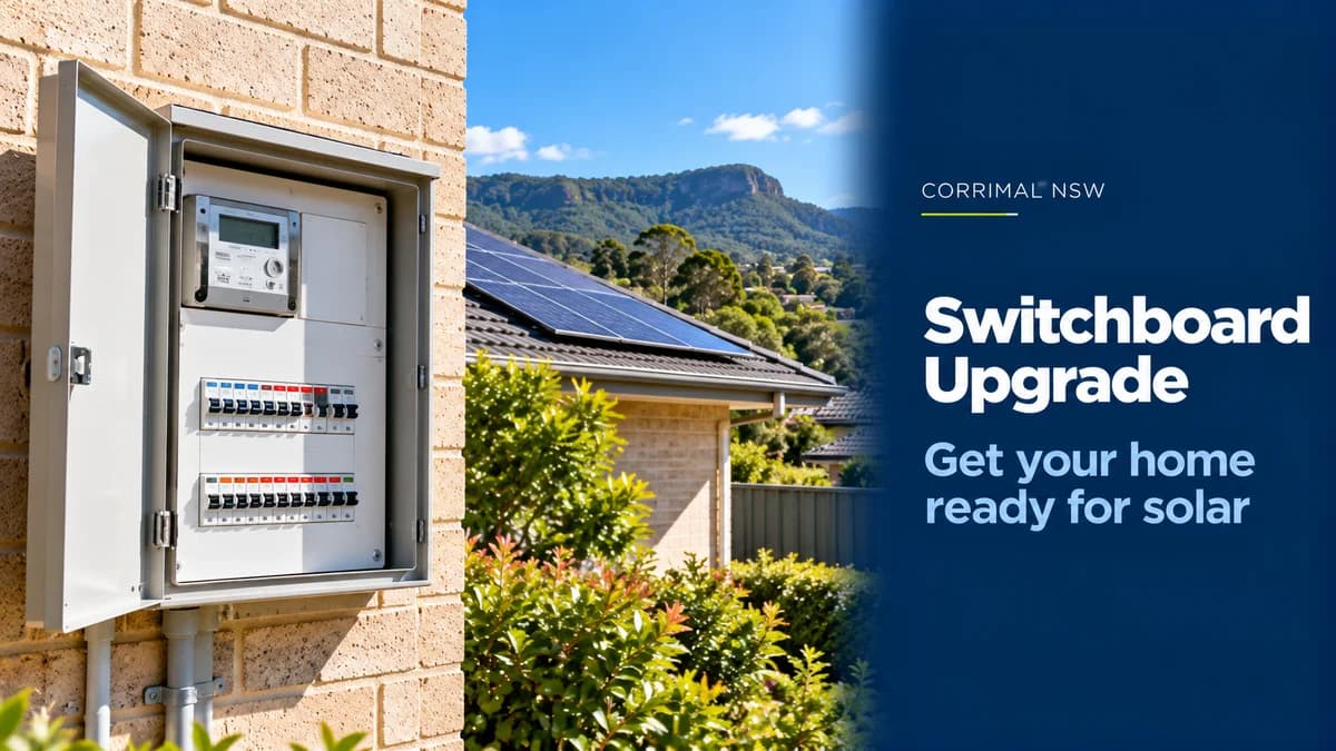Switchboard Upgrade Before Solar: A Corrimal Homeowner's Guide