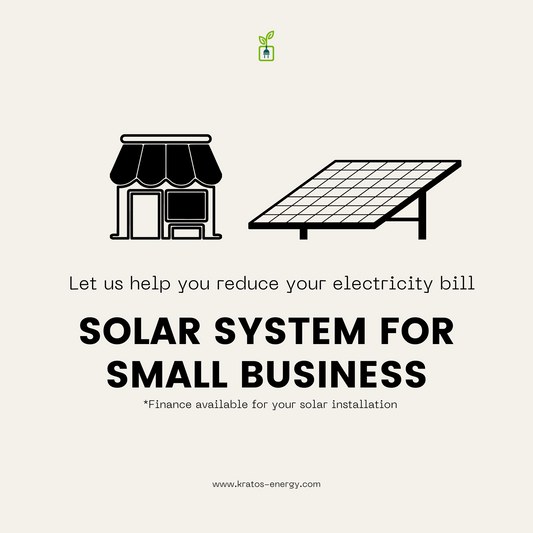 Solar Power System for Small Business